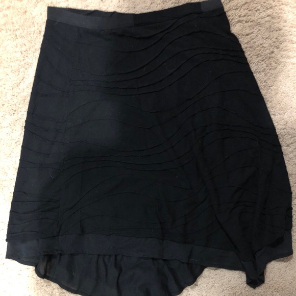 Simply Vera Vera Wang Dresses & Skirts - Size medium black Simply Vera Asymmetrical Skirt